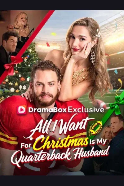 Affiche de All I Want For Christmas Is My Quarterback Husband