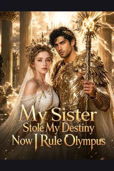 Póster de My Sister Stole My Destiny, Now I Rule Olympus