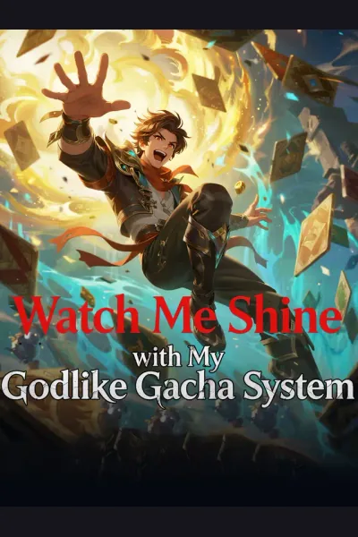 Watch Me Shine with My Godlike Gacha System poster