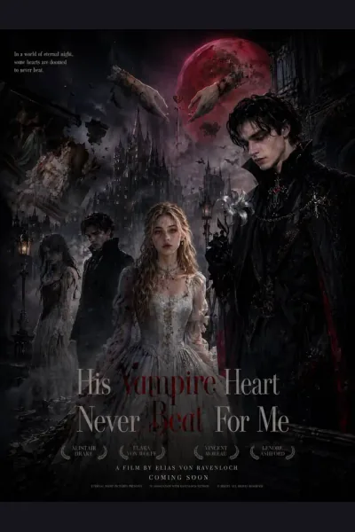 His Vampire Heart Never Beat For Me poster
