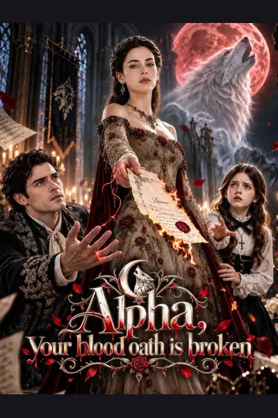Alpha, your blood oath is broken poster