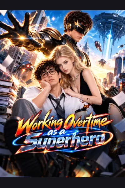 Working Overtime as a Superhero poster