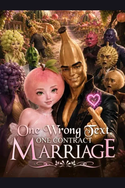 One Wrong Text, One Contract Marriage poster