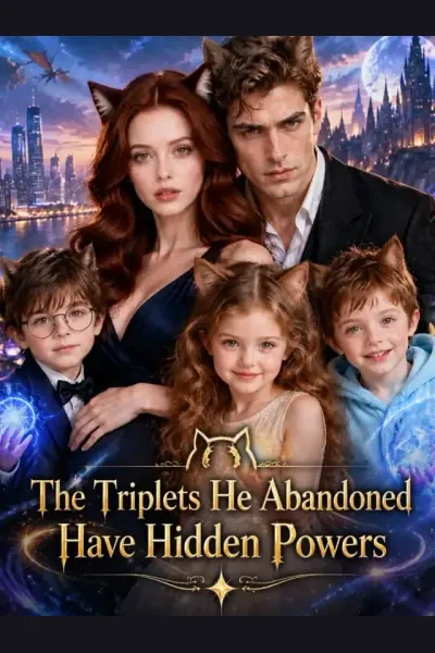 Affiche de The Triplets He Abandoned Have Hidden Powers