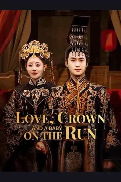 Póster de Love, Crown, and a Baby on the Run