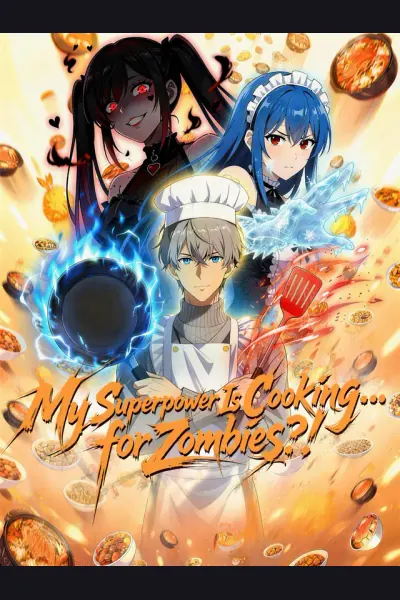 Póster de My Superpower Is Cooking... for Zombies?!