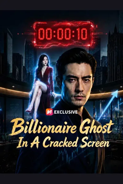 Affiche de Billionaire Ghost In A Cracked Screen