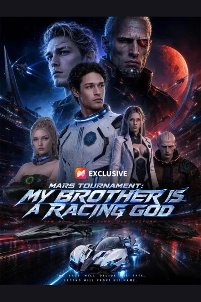 Póster de Mars Tournament: My Brother is a Racing God