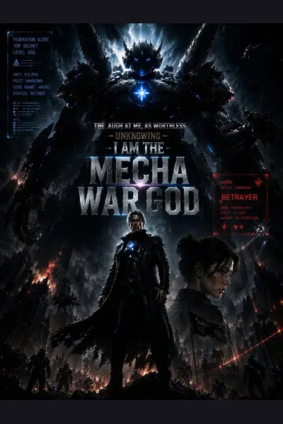 Pôster de They laugh,As worthless,Unknowing I am THE MECHA GOD