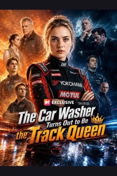 The Car Washer Turns Out to Be the Track Queen poster