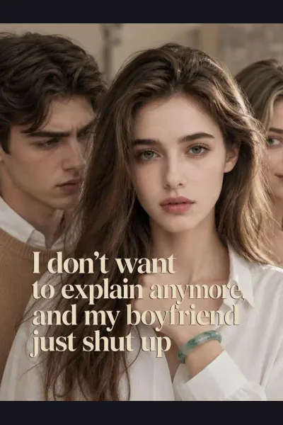 I don't want to explain anymore, and my boyfriend just shut up poster