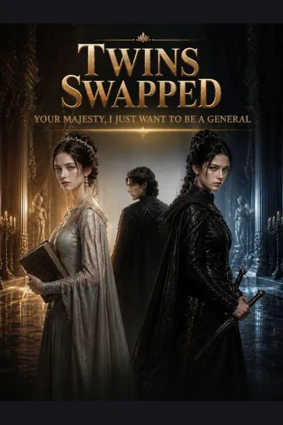 Pôster de Twins Swapped  Your Majesty, I Just Want to Be a General