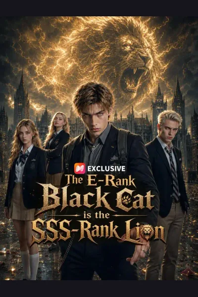 Affiche de The E-Rank Black Cat is the SSS-Rank Lion