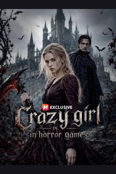 Affiche de Crazy girl in horror games