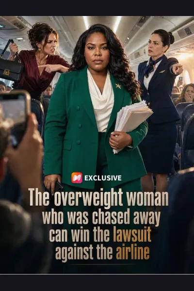 Affiche de The overweight woman who was chased away can win the lawsuit against the airline