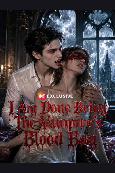 I Am Done Being The Vampire's Blood Bag poster