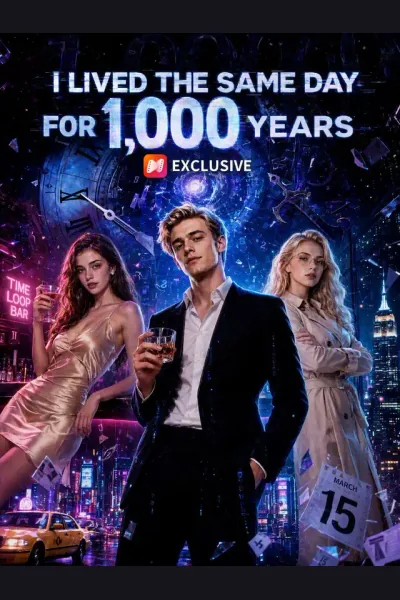 Póster de I Lived the Same Day for 1,000 Years