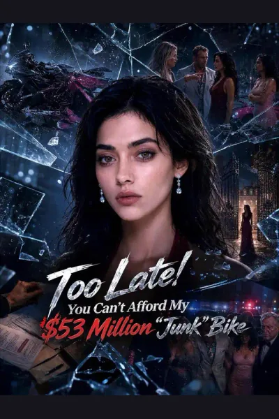 Póster de Too Late! You Can't Afford My $53 Million "Junk" Bike