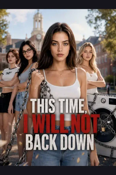 THIS TIME, I WILL NOT BACK DOWN poster