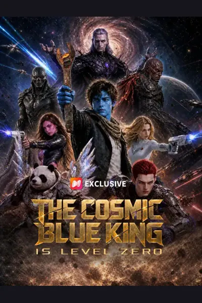 Affiche de The Cosmic Blue King is Level Zero