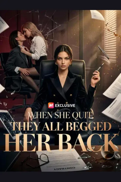Póster de When She Quit, They All Begged Her Back