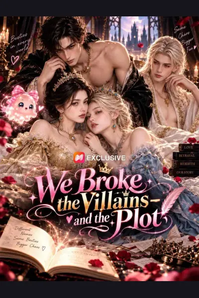 Póster de We Broke the Villains—and the Plot