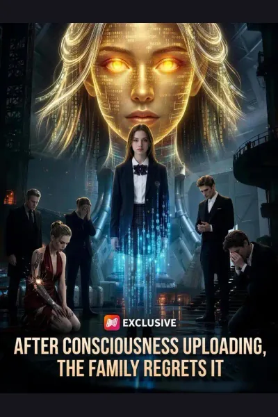 After consciousness uploading, the family regrets it poster