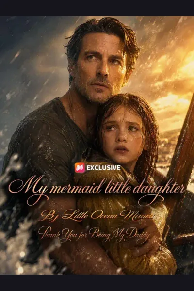 My mermaid little daughter My Little Ocean Miracle Thank You for Being My Daddy poster