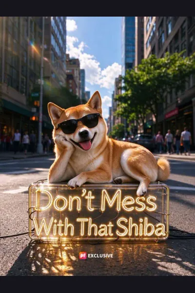 Don't Mess With That Shiba poster