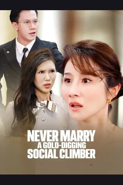 Póster de Never Marry a Gold-Digging Social Climber