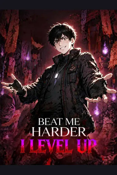 Póster de Beat Me Harder, I Level Up