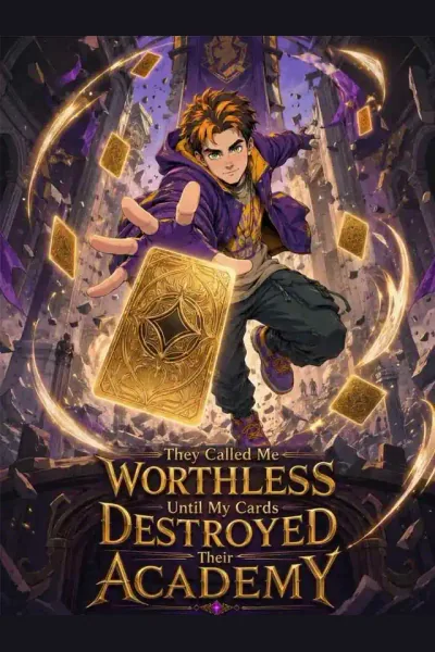 Póster de They Called Me Worthless Until My Cards Destroyed Their Academy