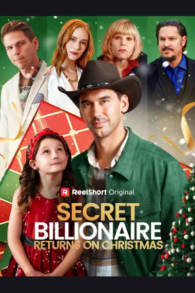 Secret Billionaire Returns on Christmas poster
