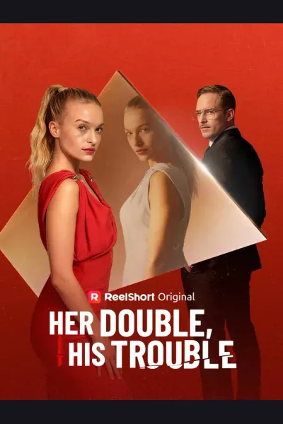 Póster de Her Double, His Trouble