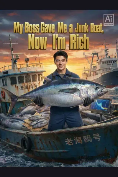 My Boss Gave Me a Junk Boat, Now I'm Rich poster
