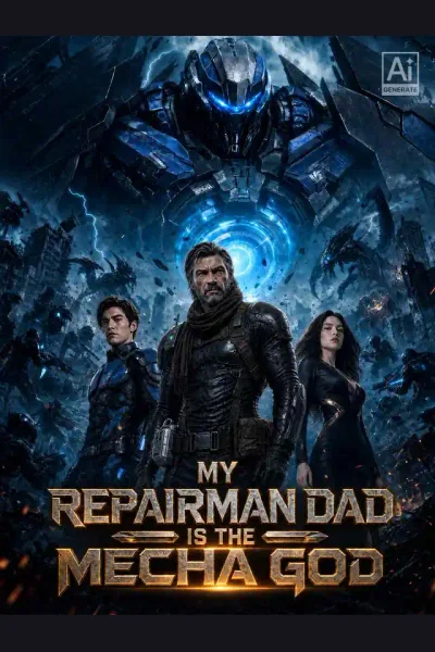 Póster de My Repairman Dad Is the Mecha God