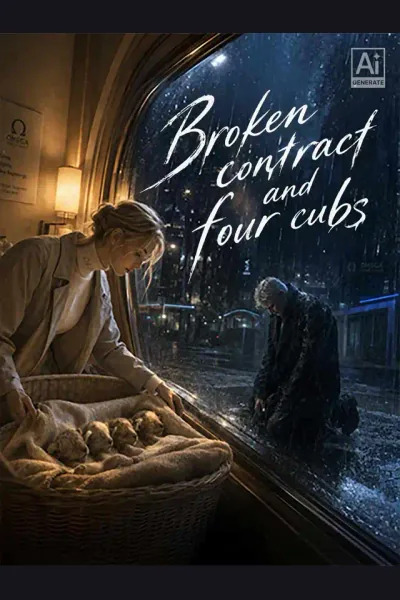 Pôster de Broken contract and four cubs