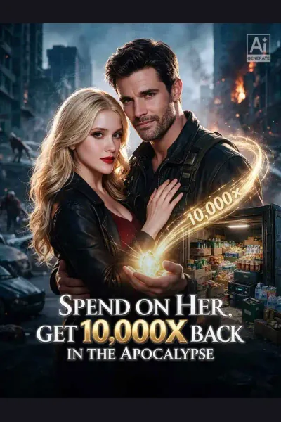 Spend on Her, Get 10,000X Back in the Apocalypse poster
