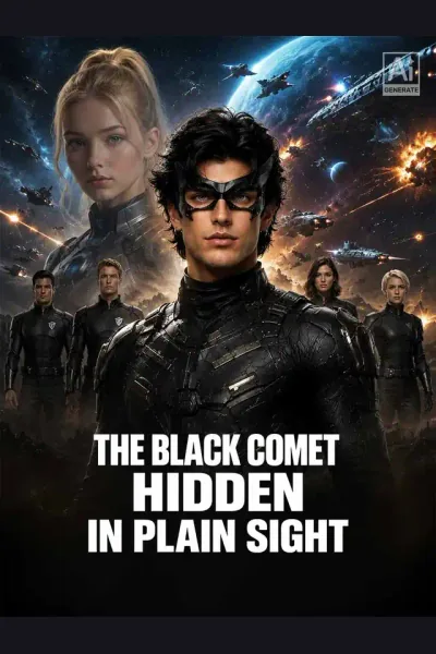 Póster de The Black Comet Hidden in Plain Sight