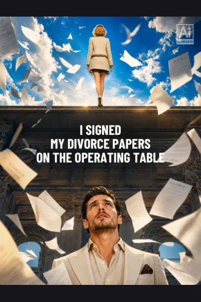 Póster de I Signed My Divorce Papers on the Operating Table