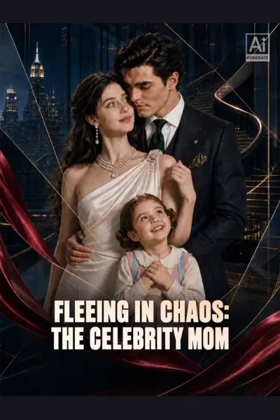 Fleeing in Chaos: The Celebrity Mom poster