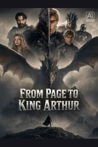 From page to king Arthur poster