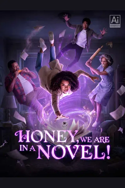 Póster de Honey, We Are In a Novel
