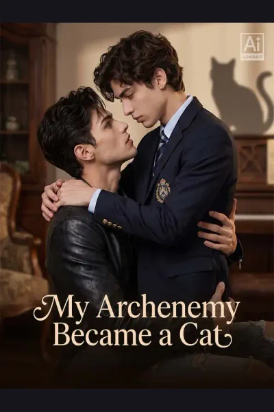Póster de My Archenemy Became a Cat