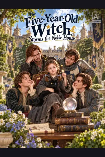 The Five-Year-Old Witch Storms the Noble House poster