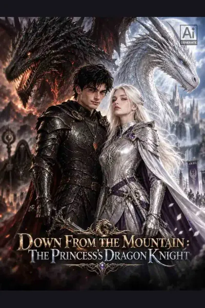 Póster de Down From the Mountain：The Princess's Dragon Knight