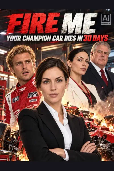 Pôster de Fire Me Your Champion Car Dies in 30 Days