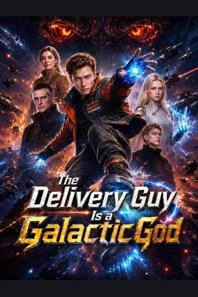 Pôster de The Delivery Guy Is a Galactic God
