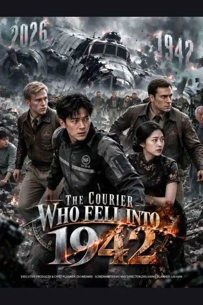The Courier Who Fell Into 1942 poster