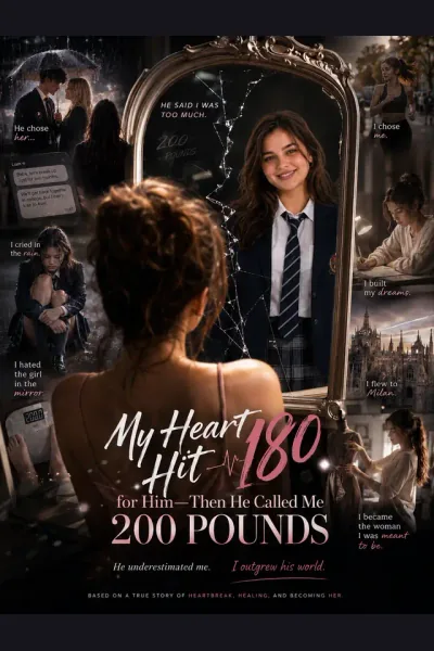 My Heart Hit 180 for Him,Then He Called Me 200 Pounds poster